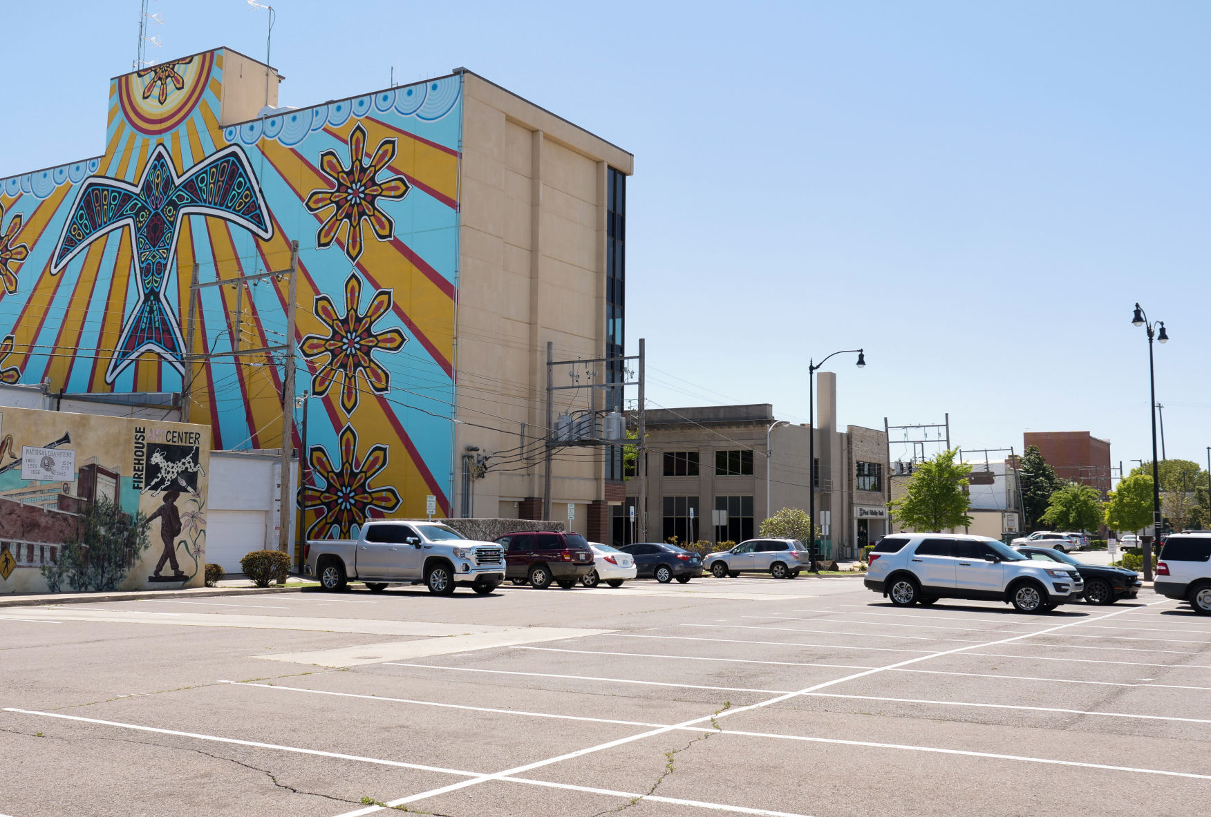 Gray Street parking lot